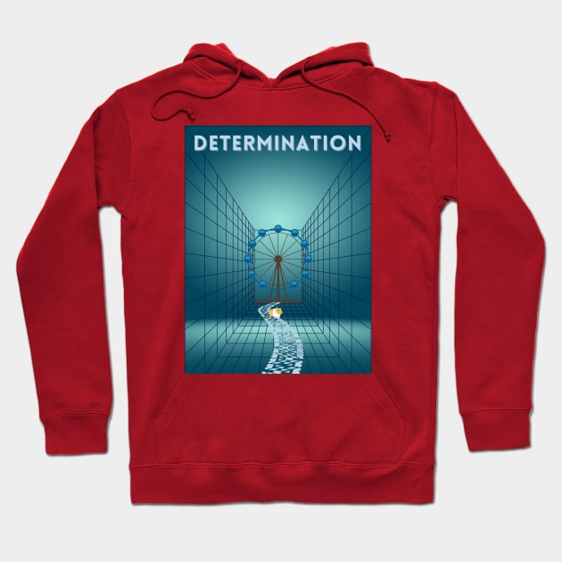 HAMSTER - DETERMINATION Hoodie by SEIKA by FP